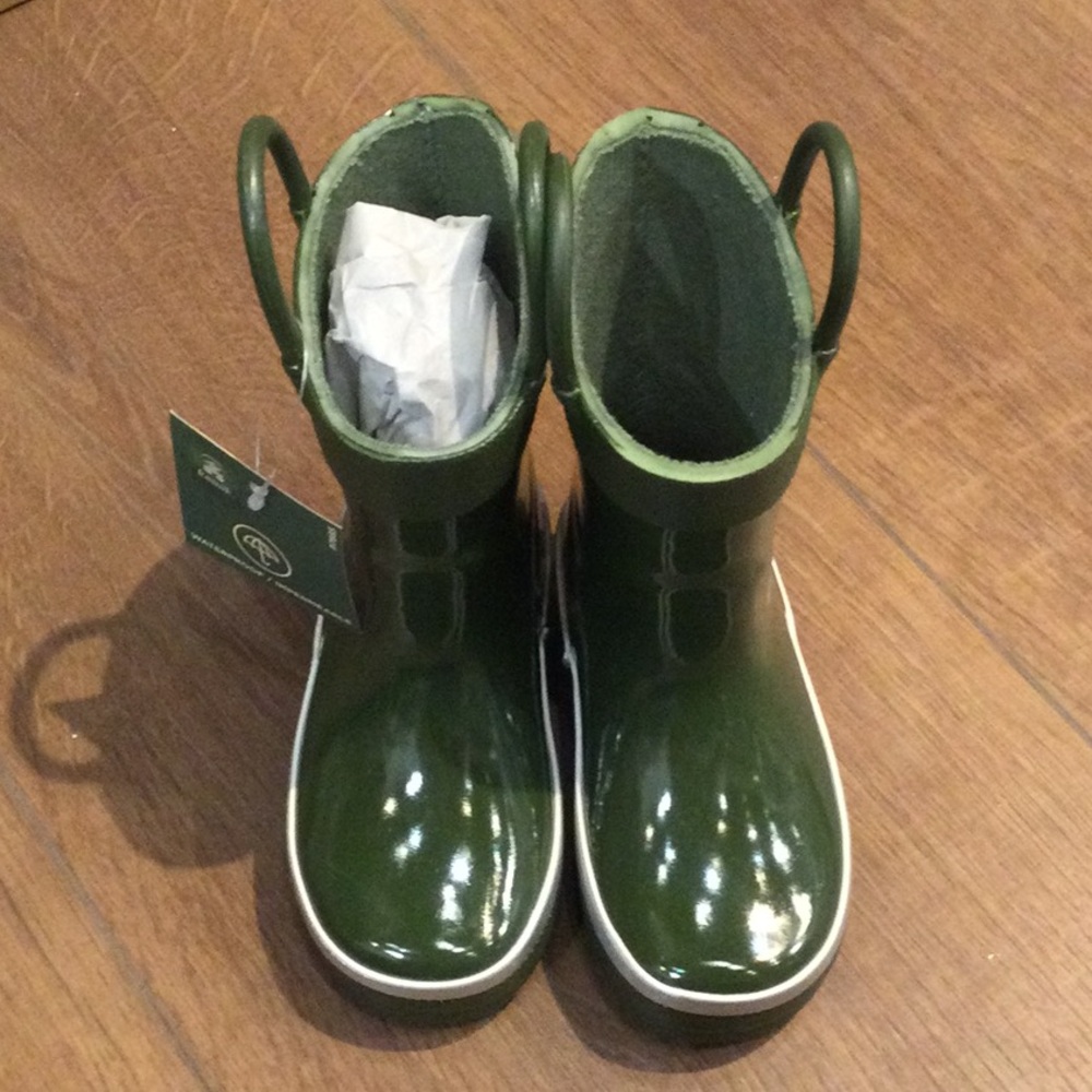 Kamik splashed Rainboot olive green multiple sizes available NWT NIB